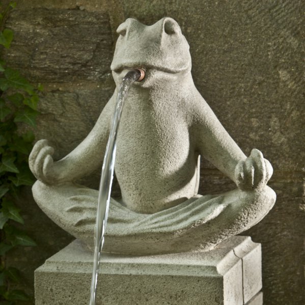 FT-202 Zen Frog Fountain